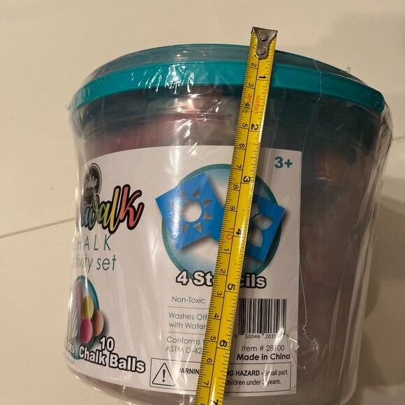 Sidewalk Chalk NEW by Loddie Doddie  Activity Set 49 Pieces NEW (hg/x) - Picture 7 of 9